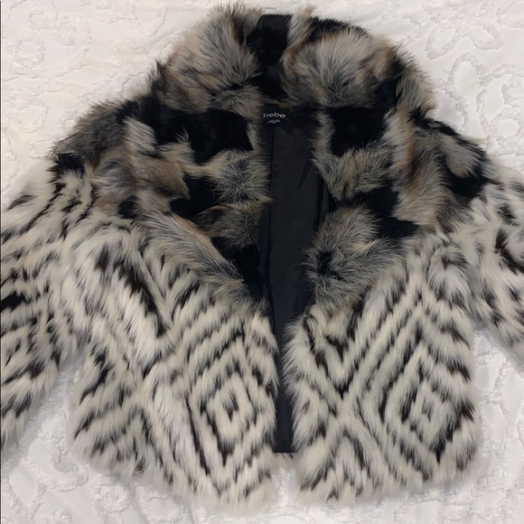 bebe Jackets & Blazers - Bebe Faux Fur Coat